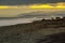 Hokitika Beach on the West Coast of New Zealand`s South Island.