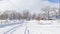 HOKKAIDO, JAPAN-JAN. 31, 2013: The view from the Mashu lake in H