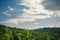 Hokkaido landscape in forest mountain