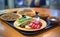 Hokkien Food -Ngoh hiang Prawn Fritters, Fresh Pink Sausages,  Bee Hoon, Bean Sprouts, at Maxwell Food Centre.  15. Sept. 2020