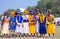 Hola Mohalla festival celebration by sikh people at Anandpur Sahib, Punjab