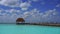 Holbox island beach in Mexico Caribbean sea