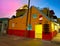 Holbox Island Caribbean houses sunset Mexico