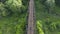 Holcomb creek wooden train trestle