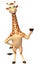 Hold Giraffe cartoon character