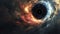hole black space way fiction hydrogen nebula galaxy white earth cloud cosmic atmosphere explosion meteorite deep star