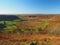 Hole of Horcum with view across the moors