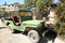 Holguin, Cuba, 11.24.2018. Willys American Army off-road military vehicle of the Second World War M 606