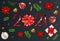 Holiday 2021 New Year and Merry Christmas Background. Vector Illustration