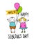 Holiday April 10. Happy Siblings day