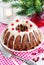 Holiday bundt cake