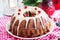 Holiday bundt cake