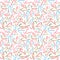 Holiday Candy Cane Seamless Background