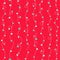 Holiday Christmas celebration star lights in a seamless vector repeat pattern.