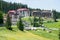 Holiday complex in the Rhodope Mountains. Pamporovo, Bulgaria