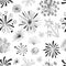 Holiday fireworks seamless pattern