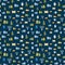 Holiday of Hanukkah web banner seamless pattern. Jewish symbols