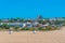 Holiday homes alongside Mazagon beach near Huelva, Spain.