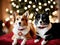 Holiday Howls: A 4K Celebration with Festive Dogs