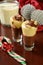 Holiday pudding shooters