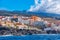Holiday residences at Los Gigantes at Tenerife, Canary Islands, Spain