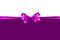 Holiday satin gift bow knot ribbon lavender lilac
