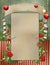 Holiday Scroll parchment paper texture background