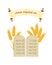 Holiday of Shavuot, Tablets of Stone and wheat