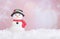 Holiday Snowman Figurine