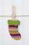 Holiday Stocking or Sock on a Clothesline
