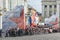 Holiday Tribune Victory Parade at the Palace Square.