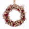 Holiday Twig Wreath with Raffia