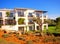 Holiday villa, olive and blue sky(Portugal)