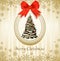 Holiday, vintage, grungy Christmas background