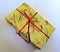 Holiday wrapped gift box