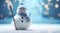 Holiday year white snow snowman christmas winter blue new celebration cold seasonal