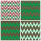 Holiday Zigzag Patterns