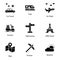 Holidays Flat Icons Vector Pack