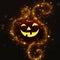 Holidays halloween concept image of cute Pumpkin