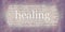 Holistic Healer`s Healing Word Cloud Artwork Banner