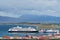 Holland America Cruise Ship Amsterdam docked in Ushuaia, Argentina