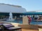 The Holland American Cruise Line Zuiderdam cruise ship indoor pool and hot tub with ornamental polar bears