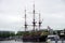 Holland, Amsterdam, the National Maritime Museum Het Scheepvaartmuseum, panoramic photo