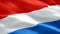 Holland flag Closeup 1080p Full HD 1920X1080 footage video waving in wind. National â€ŽAmsterdamâ€Ž 3d Holland flag waving. Sign o