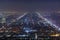 Hollywood area nightscape from Griffith Park