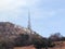 Hollywood sign on hill