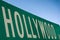 Hollywood street sign