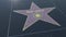 Hollywood Walk of Fame star with BUDDY DESYLVA inscription. Editorial 3D rendering