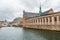 The Holmen Church on the bank of Canal in Copenhagen, Danmark, a Parish church in central Copenhagen in Denmark, on the street