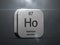 Holmium element from the periodic table